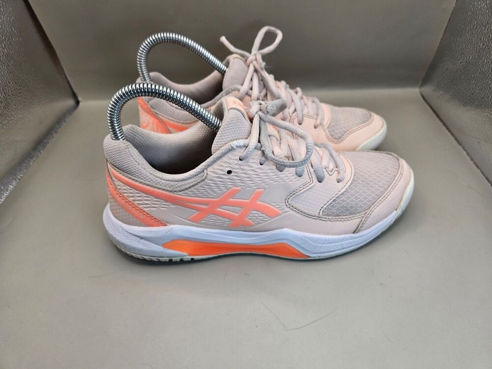 ASICS Gel-Dedicate 8 Tennis Shoes Women's 6.5 Orange Athletic Court Sneakers
